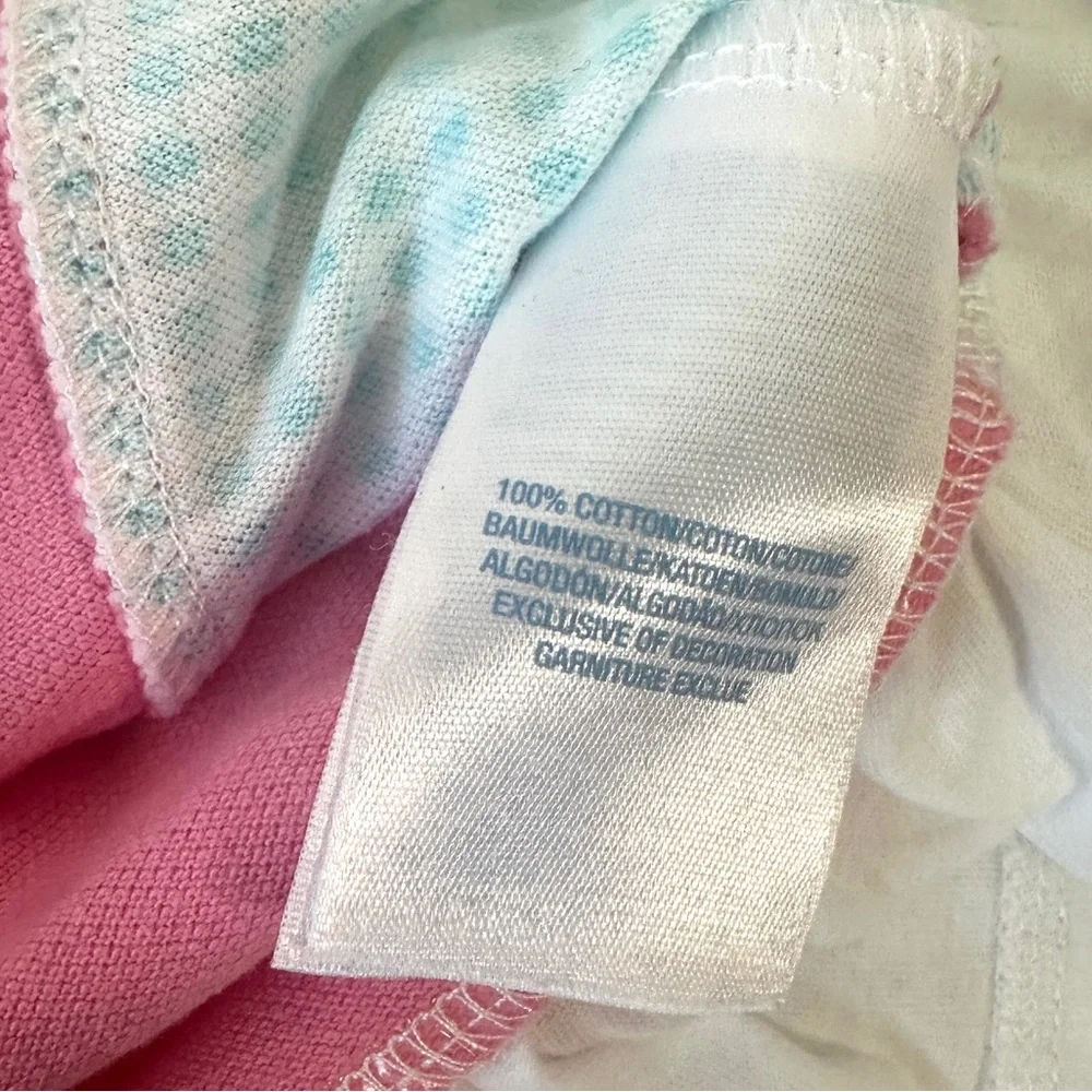 Ralph Lauren Patchwork Pastel Baby Girls Frill Polo Dress 18M Pony Madras‎ Retro